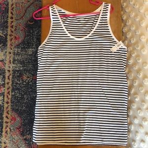 Old navy Everywear tank. Black and white. NWT.